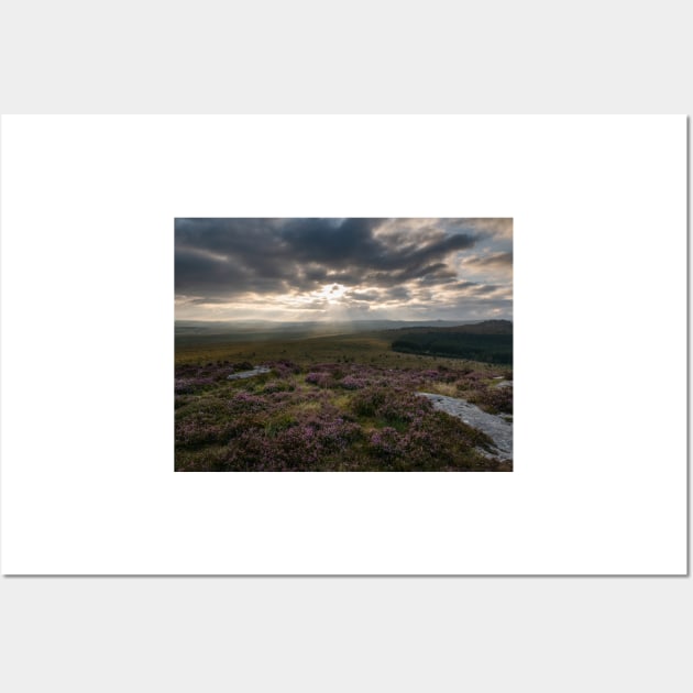 Dartmoor Rays Wall Art by jonrendle